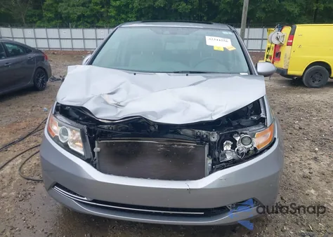 2016 Honda Odyssey Ex-L из США, поврежденный, VIN 5FNRL5H63GB023739